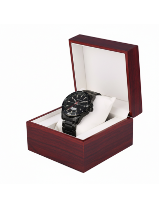 Zegarek męski bransoleta duży solidny z datownikiem czarny premium Beltimore BT03 - zdjęcie 7