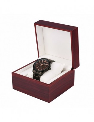 Zegarek męski bransoleta duży solidny czarny glob premium Beltimore BT01 - zdjęcie 7