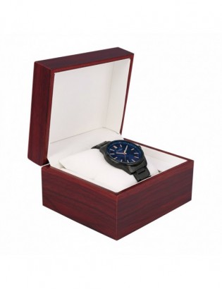 Zegarek męski bransoleta duży solidny granatowy glob premium Beltimore BT01 - zdjęcie 7