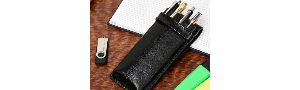 Etui męskie na długopisy i pióro
